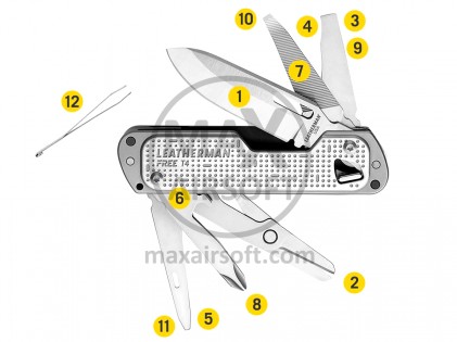 Leatherman Free T4 Multi-Tool Navy Blue