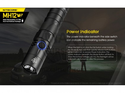 NiteCore MH12 V2 Taschenlampe