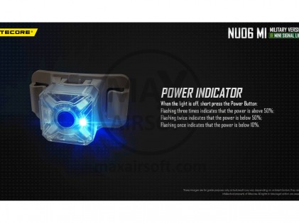 Svetilka NiteCore NU06 MI za Čelado