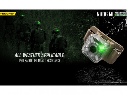 Svetilka NiteCore NU06 MI za Čelado