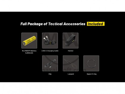 NiteCore P23i Pr&auml;zise taktische Taschenlampe