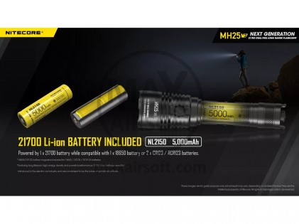 NiteCore MH25 V2 Multi-Task Hybrid-Taschenlampe