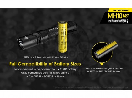 NiteCore MH10S Taschenlampe