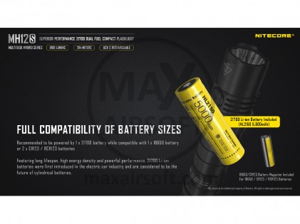NiteCore MH12S Taschenlampe