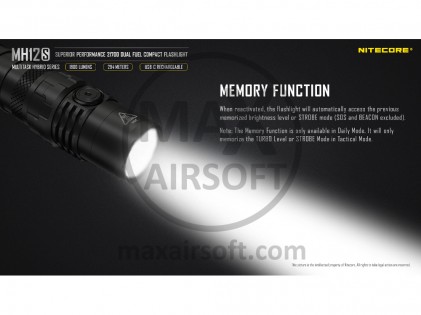 NiteCore MH12S Taschenlampe