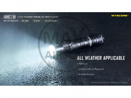 NiteCore MH12S Taschenlampe