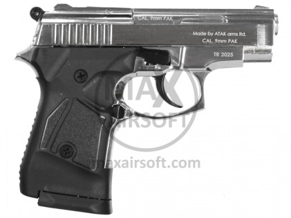 Pi&scaron;tolj Pla&scaron;ljivac Zoraki 914 PTB Chrome 9mm P.A.K.