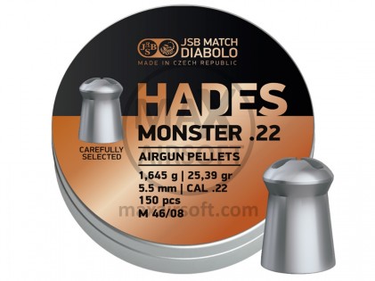 Diabole JSB Hades Monster .22Cal 5.5mm 150kos