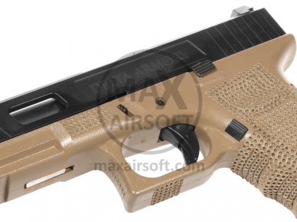 Delta Armory P02 Tan GBB Pistol (DA-P02-TAN)