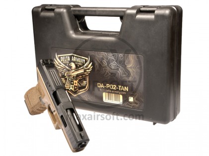 Delta Armory P02 Tan GBB Pistol (DA-P02-TAN)
