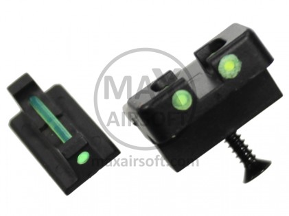 Merek G17 z Optčnimi Vlakni Komplet Delta Armory