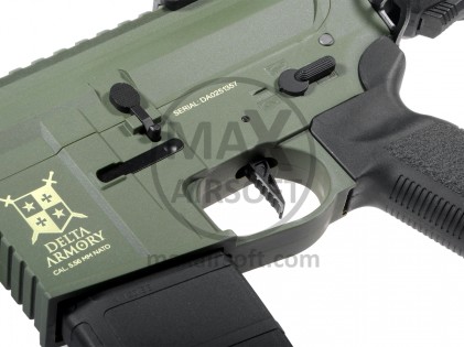 Delta Armory M4 SilentOps 10 Charlie EAGLE OD AEG Rifle (DA-C11-OLV-