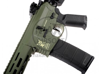 Delta Armory M4 SilentOps 8 M-LOK Charlie AEG Rifle (DA-C10-OLV-