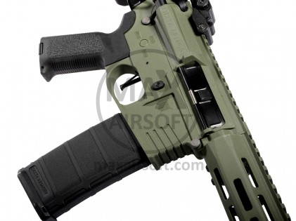 Delta Armory M4 SilentOps 8 M-LOK Charlie AEG Rifle (DA-C10-OLV-