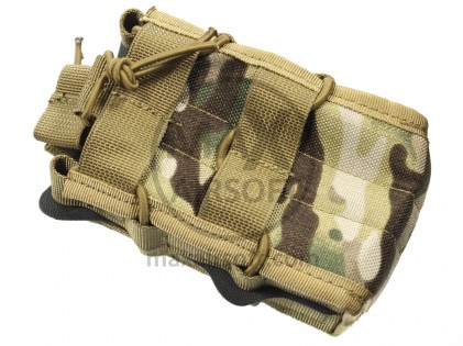 Pouch Molle 2x M4 Magazine Open Camo Delta Armory