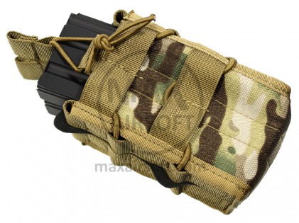 Pouch Molle 2x M4 Magazine Open Camo Delta Armory