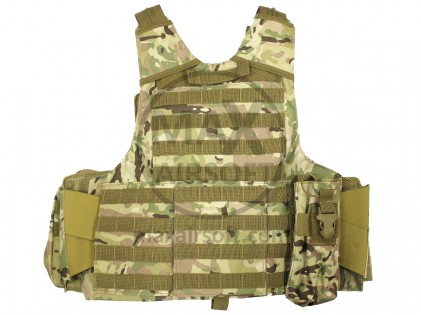 Guerilla Tactical CIRAS MAR 600D Vest Camo