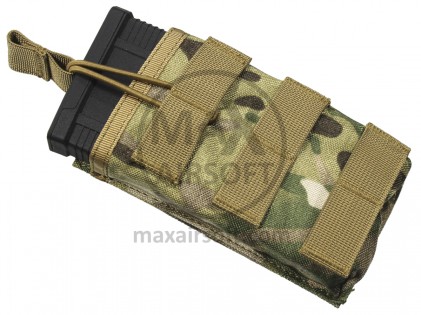 Delta Armory MOLLE SR25 Magazine Pouch Open MC