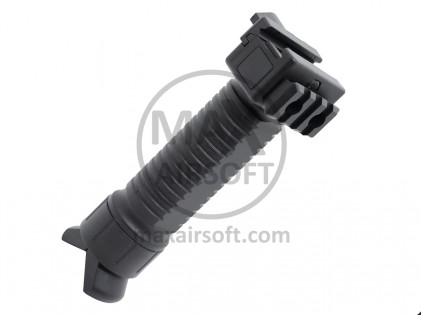 Guerilla Tactical Retractable Bipod Foregrip with RIS Black