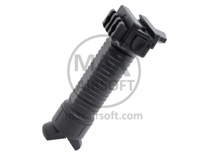 Guerilla Tactical Retractable Bipod Foregrip with RIS Black