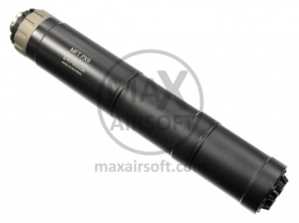 Prigu&scaron;ivač MFT PX9 M13.5x1LH 9mm Cerakote Crn