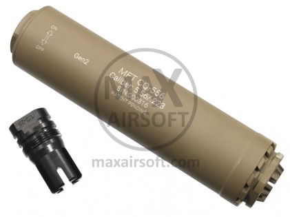 MFT CQ-556 Silencer Gen.2 1/2-28 .223 Rem Cerakote FDE