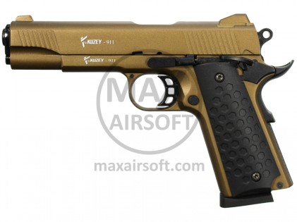 Kuzey 911 Blank Firing Pistol Bronze 9mm P.A.K.