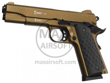 Kuzey 911 Blank Firing Pistol Bronze 9mm P.A.K.