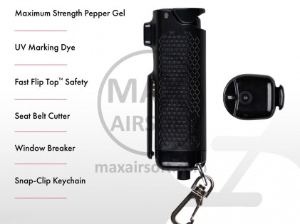 Suzavac Sabre Safe Escape 3-u-1 Gel Crni