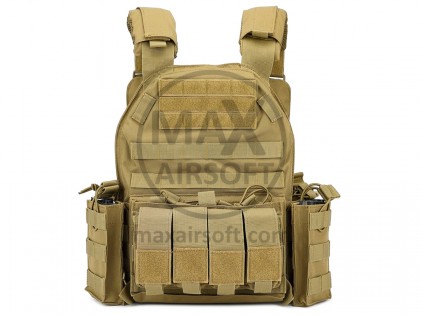 Delta Armory Heavy Duty Vest Tan