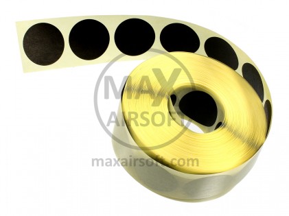 Kr&uuml;ger Zielscheibenaufkleber 19mm 1000 Stk Schwarz