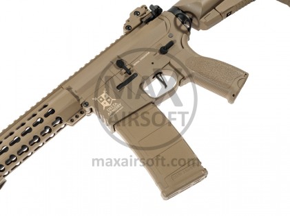 Delta Armory M4 Keymod 10 Predator Charlie AEG-Gewehr TAN (DA-C07-FT)