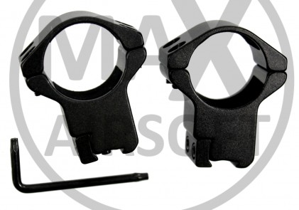 Gamo Typ 11mm 30mm Scharniermontageringe f&uuml;r Zielfernrohre (2 St&uuml;ck)