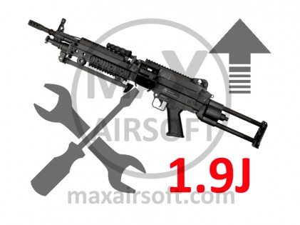Airsoft LMG Upgrade 1.9J 137m/s (450fps)