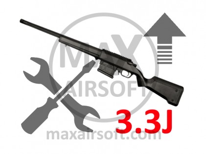 Airsoft Sniper Upgrade 3.3J 182m/s (600fps)