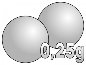 0,25g Airsoft BB Kroglice