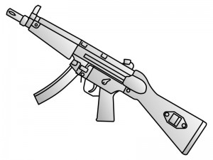 MP5 in GSG522 Airsoft Elektro Puške