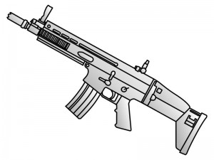 Scar Airsoft Elektro Puške