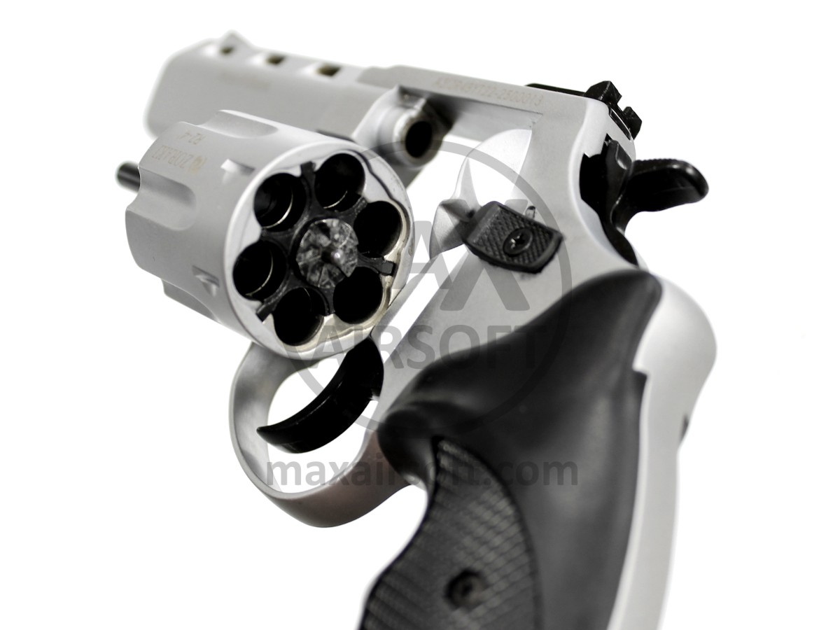 Zoraki R2 4 Blank Firing Revolver PTB M Chrome 9mm P A K Blank 
