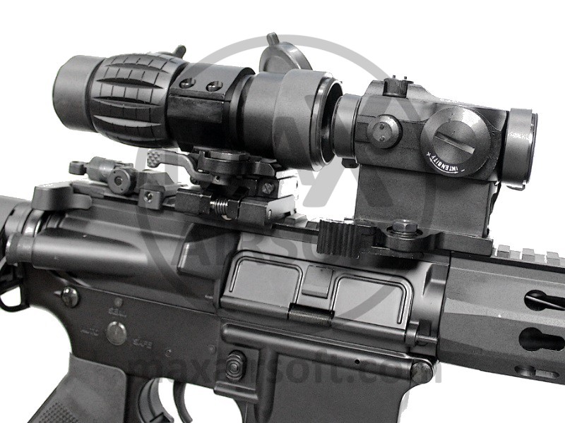 AimO 4X35 Magnifier Scope QD Rifle Scopes MaxAirsoft